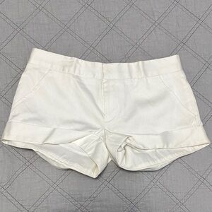 Chic High Waist White Shorts for Women